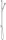 Hansgrohe AXOR ONE 75 Ecosmart zuhanyszett 1jet, gégecsőcsatlakozóval, króm 48791000