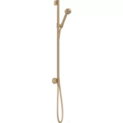   Hansgrohe AXOR ONE 75 Ecosmart zuhanyszett 1jet, gégecső csatlakozóval,szálcsiszolt bronz 48791140