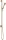Hansgrohe AXOR ONE 75 Ecosmart zuhanyszett 1jet, gégecső csatlakozóval,szálcsiszolt bronz 48791140