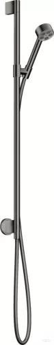 Hansgrohe AXOR ONE 75 Ecosmart zuhanyszett 1jet, gégecső csatlakozóval,polírozott fekete króm 48791330