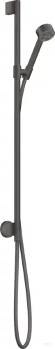 Hansgrohe AXOR ONE 75 Ecosmart zuhanyszett 1jet, gégecső csatlakozóval,szálcsiszolt fekete króm 48791340