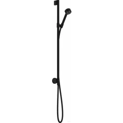   Hansgrohe AXOR ONE 75 Ecosmart zuhanyszett 1jet, gégecsőcsatlakozóval, matt fekete 48791670