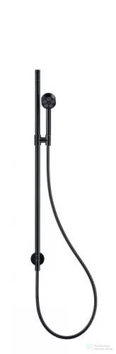 Hansgrohe AXOR ONE 75 Ecosmart zuhanyszett 1jet, gégecsőcsatlakozóval, matt fekete 48791670