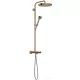 Hansgrohe AXOR ONE 280 termosztátos zuhanyrendszer, polírozott vörös arany hatású 48794300