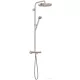Hansgrohe AXOR ONE 280 termosztátos zuhanyrendszer, rozsdamentes acél hatású 48794800