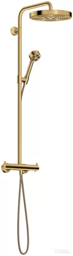Hansgrohe AXOR ONE 280 termosztátos zuhanyrendszer, polírozott arany hatású 48794990