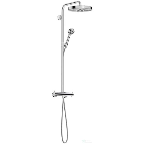 Hansgrohe AXOR ONE 280 Ecosmart termosztátos zuhanyrendszer, króm 48795000