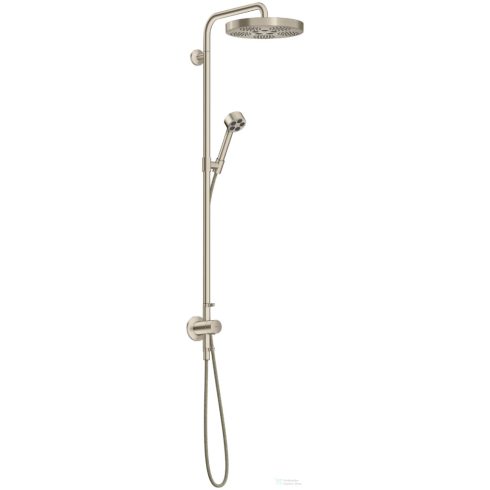 Hansgrohe AXOR ONE Showerpipe 280 1 jet zuhanyszett esőztetővel, és gégecső csatlakozóval, szálcsiszolt nikkel 48796820