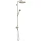 Hansgrohe AXOR ONE Showerpipe 280 1 jet zuhanyszett esőztetővel, és gégecső csatlakozóval, szálcsiszolt nikkel 48796820