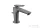Hansgrohe AXOR CITTERIO C 90 hidegindításos mosdó csaptelep automata leeresztővel, polírozott fekete króm 49010330