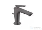 Hansgrohe AXOR CITTERIO C 90 hidegindításos mosdó csaptelep automata leeresztővel, szálcsiszolt fekete króm 49010340