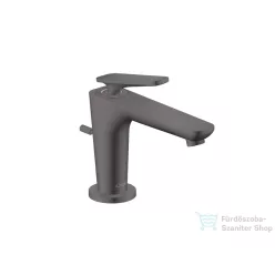   Hansgrohe AXOR CITTERIO C 90 hidegindításos mosdó csaptelep automata leeresztővel, szálcsiszolt fekete króm 49010340