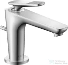 Hansgrohe AXOR CITTERIO C 90 hidegindításos mosdó csaptelep négyszög metszéses fogantyúval, automata leeresztővel, króm 49011000