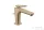 Hansgrohe AXOR CITTERIO C 90 hidegindításos mosdó csaptelep négyszög metszéses fogantyúval, automata leeresztővel, szálcsiszolt bronz 49011140