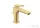 Hansgrohe AXOR CITTERIO C 90 hidegindításos mosdó csaptelep négyszög metszéses fogantyúval, automata leeresztővel, szálcsiszolt arany hatású 49011250