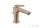 Hansgrohe AXOR CITTERIO C 90 hidegindításos mosdó csaptelep négyszög metszéses fogantyúval, automata leeresztővel, szálcsiszolt vörös arany hatású 49011310