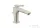 Hansgrohe AXOR CITTERIO C 90 hidegindításos mosdó csaptelep négyszög metszéses fogantyúval, automata leeresztővel, rozsdamentes acél hatású 49011800