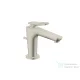 Hansgrohe AXOR CITTERIO C 90 hidegindításos mosdó csaptelep négyszög metszéses fogantyúval, automata leeresztővel, rozsdamentes acél hatású 49011800