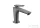 Hansgrohe AXOR CITTERIO C 90 hidegindításos mosdó csaptelep nem zárható leeresztővel, polírozott fekete króm 49020330