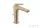 Hansgrohe AXOR CITTERIO C 125 hidegindításos mosdó csaptelep automata leeresztővel, szálcsiszolt bronz 49030140
