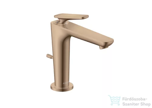 Hansgrohe AXOR CITTERIO C 125 hidegindításos mosdó csaptelep automata leeresztővel, polírozott vörös arany hatású 49030300