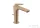 Hansgrohe AXOR CITTERIO C 125 hidegindításos mosdó csaptelep automata leeresztővel, szálcsiszolt vörös arany hatású 49030310
