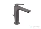 Hansgrohe AXOR CITTERIO C 125 hidegindításos mosdó csaptelep automata leeresztővel, szálcsiszolt fekete króm 49030340