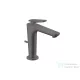 Hansgrohe AXOR CITTERIO C 125 hidegindításos mosdó csaptelep automata leeresztővel, szálcsiszolt fekete króm 49030340
