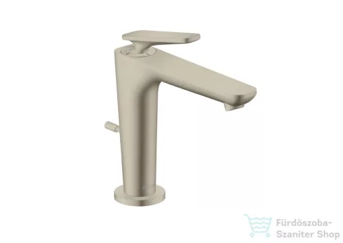 Hansgrohe AXOR CITTERIO C 125 hidegindításos mosdó csaptelep automata leeresztővel, szálcsiszolt nikkel 49030820
