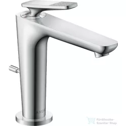   Hansgrohe AXOR CITTERIO C 125 hidegindításos mosdó csaptelep négyszög metszéses fogantyúval, automata leeresztővel, króm 49031000