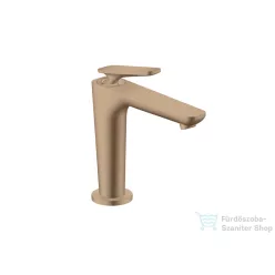   Hansgrohe AXOR CITTERIO C 125 hidegindításos mosdó csaptelep nem zárható leeresztővel, szálcsiszolt vörös arany hatású 49040310