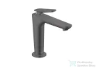 Hansgrohe AXOR CITTERIO C 125 hidegindításos mosdó csaptelep nem zárható leeresztővel, szálcsiszolt fekete króm 49040340