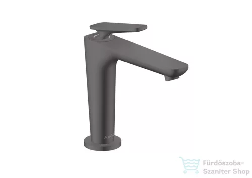 Hansgrohe AXOR CITTERIO C 125 hidegindításos mosdó csaptelep nem zárható leeresztővel, szálcsiszolt fekete króm 49040340