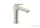 Hansgrohe AXOR CITTERIO C 125 hidegindításos mosdó csaptelep nem zárható leeresztővel, rozsdamentes acél hatású 49040800