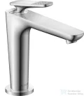 Hansgrohe AXOR CITTERIO C 125 hidegindításos mosdó csaptelep négyszög metszéses fogantyúval, nem zárható leeresztővel, króm 49041000