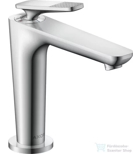 Hansgrohe AXOR CITTERIO C 125 hidegindításos mosdó csaptelep négyszög metszéses fogantyúval, nem zárható leeresztővel, króm 49041000