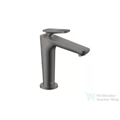   Hansgrohe AXOR CITTERIO C 125 hidegindításos mosdó csaptelep négyszög metszéses fogantyúval, nem zárható leeresztővel, polírozott fekete króm 49041330