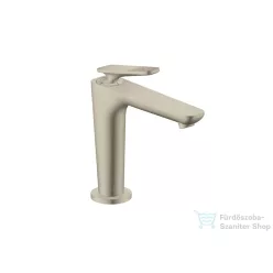  Hansgrohe AXOR CITTERIO C 125 hidegindításos mosdó csaptelep négyszög metszéses fogantyúval, nem zárható leeresztővel, szálcsiszolt nikkel 49041820
