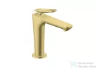 Hansgrohe AXOR CITTERIO C 125 hidegindításos mosdó csaptelep négyszög metszéses fogantyúval, nem zárható leeresztővel, szálcsiszolt sárgaréz 49041950