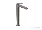 Hansgrohe AXOR CITTERIO C 250  hidegindításos, magasított mosdó csaptelep nem zárható leeresztővel, polírozott fekete króm 49050330