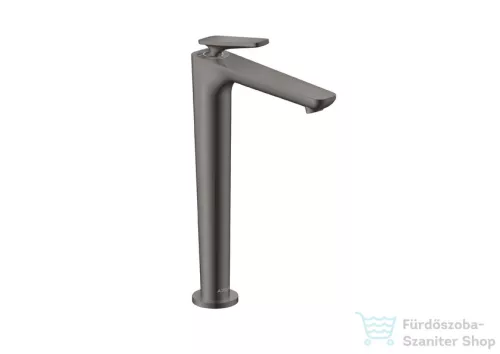 Hansgrohe AXOR CITTERIO C 250  hidegindításos, magasított mosdó csaptelep nem zárható leeresztővel, polírozott fekete króm 49050330