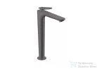 Hansgrohe AXOR CITTERIO C 250  hidegindításos, magasított mosdó csaptelep nem zárható leeresztővel, szálcsiszolt fekete króm 49050340