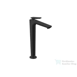   Hansgrohe AXOR CITTERIO C 250  hidegindításos, magasított mosdó csaptelep nem zárható leeresztővel, matt fekete 49050670