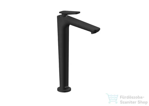 Hansgrohe AXOR CITTERIO C 250  hidegindításos, magasított mosdó csaptelep nem zárható leeresztővel, matt fekete 49050670
