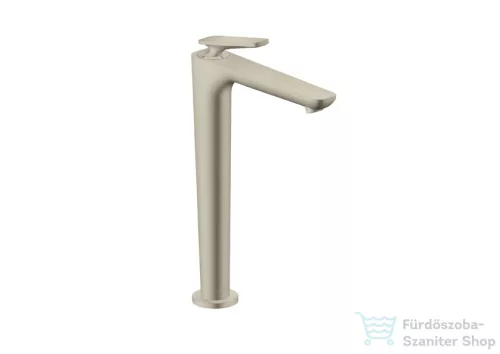 Hansgrohe AXOR CITTERIO C 250  hidegindításos, magasított mosdó csaptelep nem zárható leeresztővel, szálcsiszolt nikkel 49050820