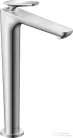 Hansgrohe AXOR CITTERIO C 250 hidegindításos, magasított mosdó csaptelep négyszög metszéses fogantyúval, nem zárható leeresztővel, króm 49051000