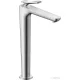 Hansgrohe AXOR CITTERIO C 250 hidegindításos, magasított mosdó csaptelep négyszög metszéses fogantyúval, nem zárható leeresztővel, króm 49051000