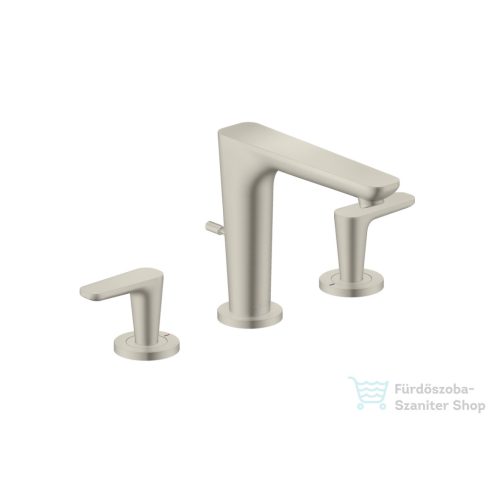 Hansgrohe AXOR CITTERIO C 3 üléses mosdó csaptelep automata leeresztővel,rozsdamentes acél hatású 49060800