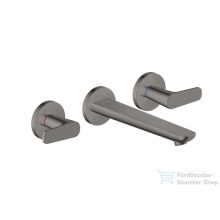   Hansgrohe AXOR Citterio C falsík alatti mosdó csaptelep 19 cm-es kifolyóval,nem zárható leeresztővel,alaptest nélkül,polírozott fekete króm 49070330