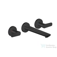   Hansgrohe AXOR Citterio C falsík alatti mosdó csaptelep 19 cm-es kifolyóval,nem zárható leeresztővel,alaptest nélkül,matt fekete 49070670